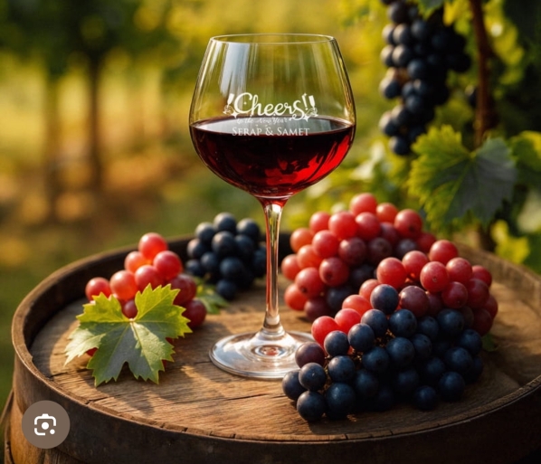 Kırmızı Şarap Kadeh